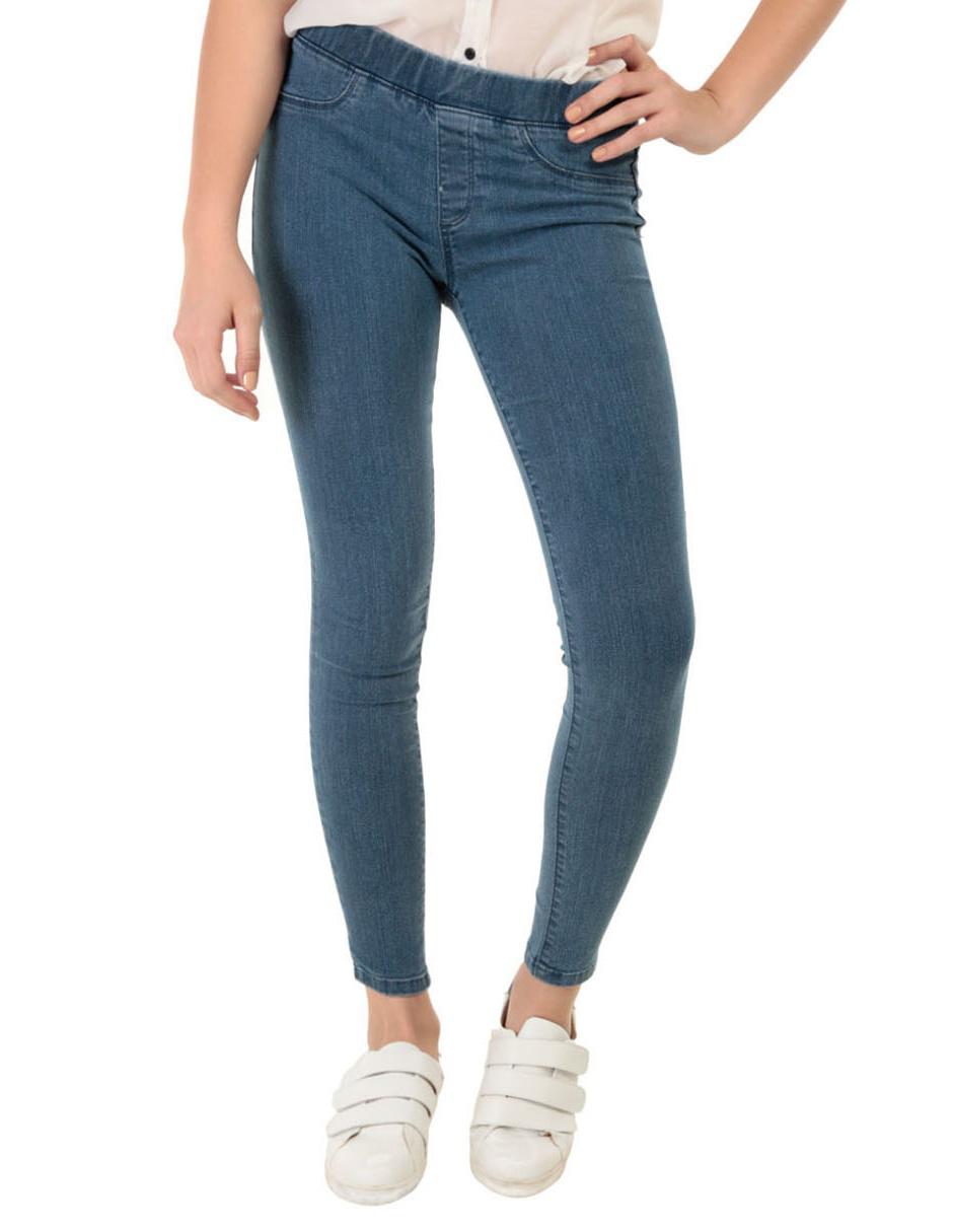 Jeans skinny corte cadera para mujer