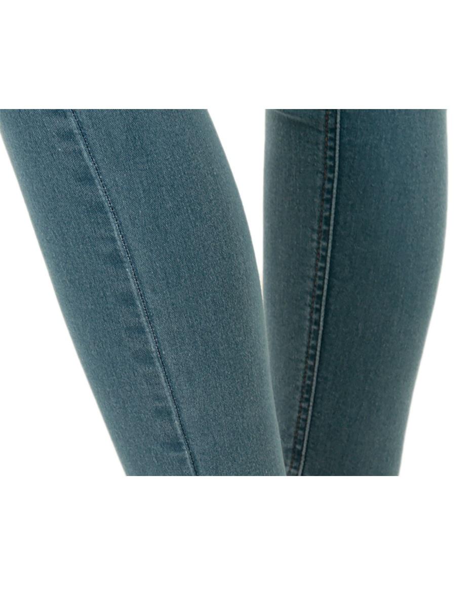 Jeans skinny corte cadera para mujer