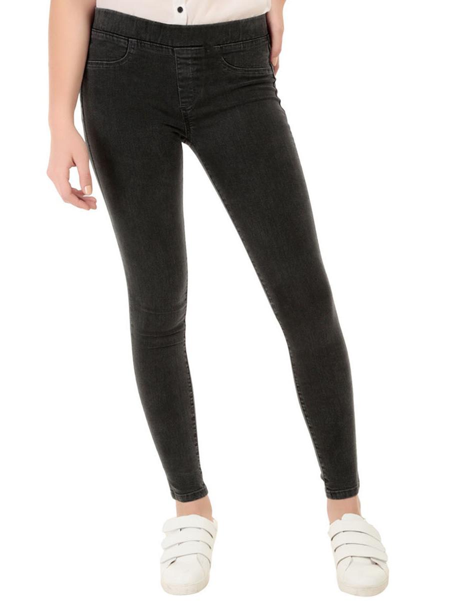 Jeans skinny corte cadera para mujer 1