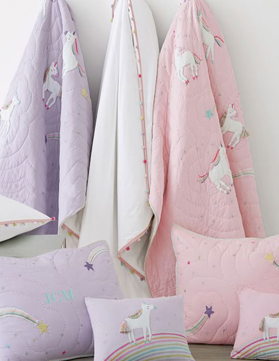Funda para almohada Rainbow Unicorn