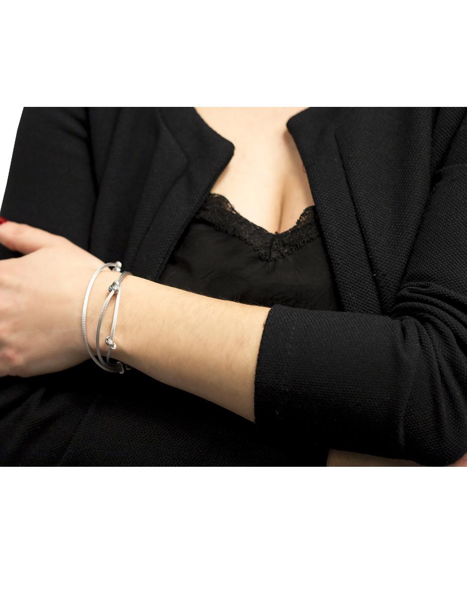 Pulsera de plata P 925 acabado pulido 2
