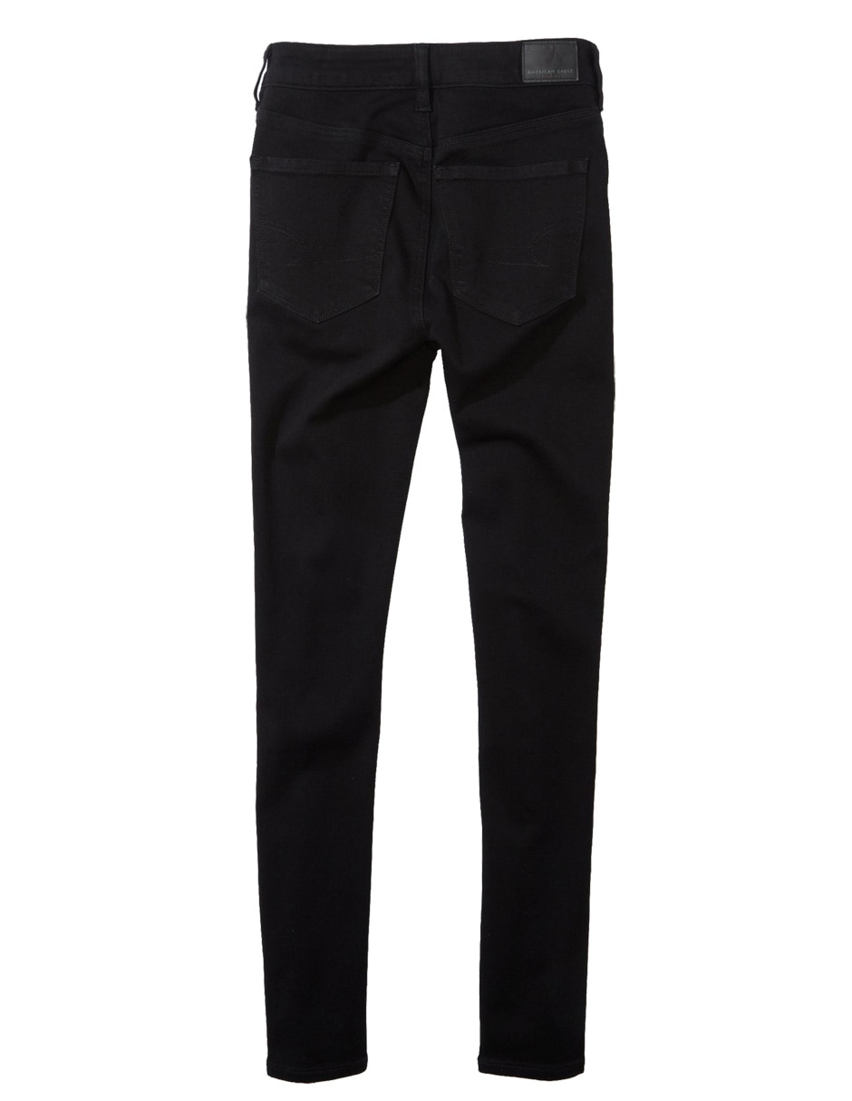 Jeans skinny corte cintura alta para mujer 4