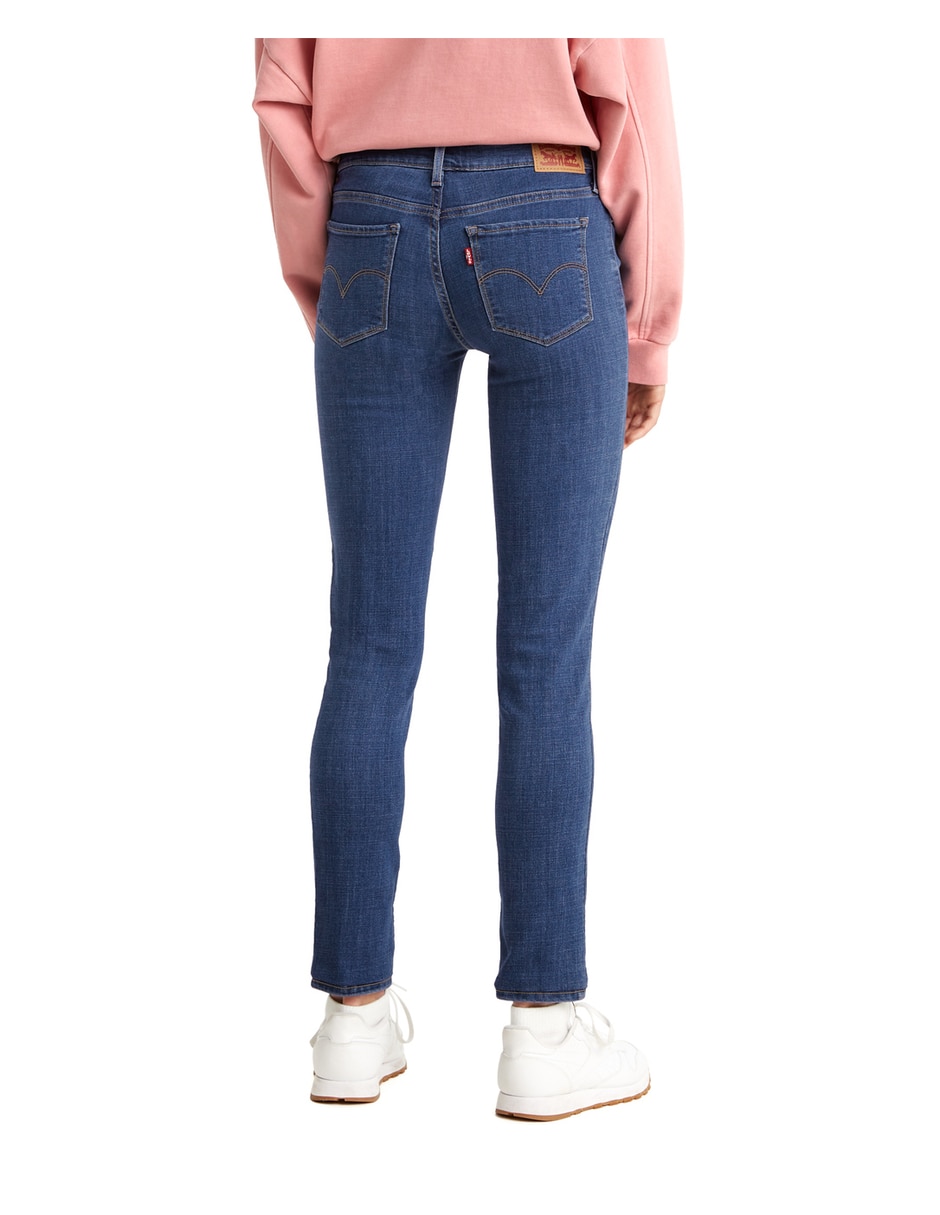 Jeans skinny 711 corte cintura para mujer 3