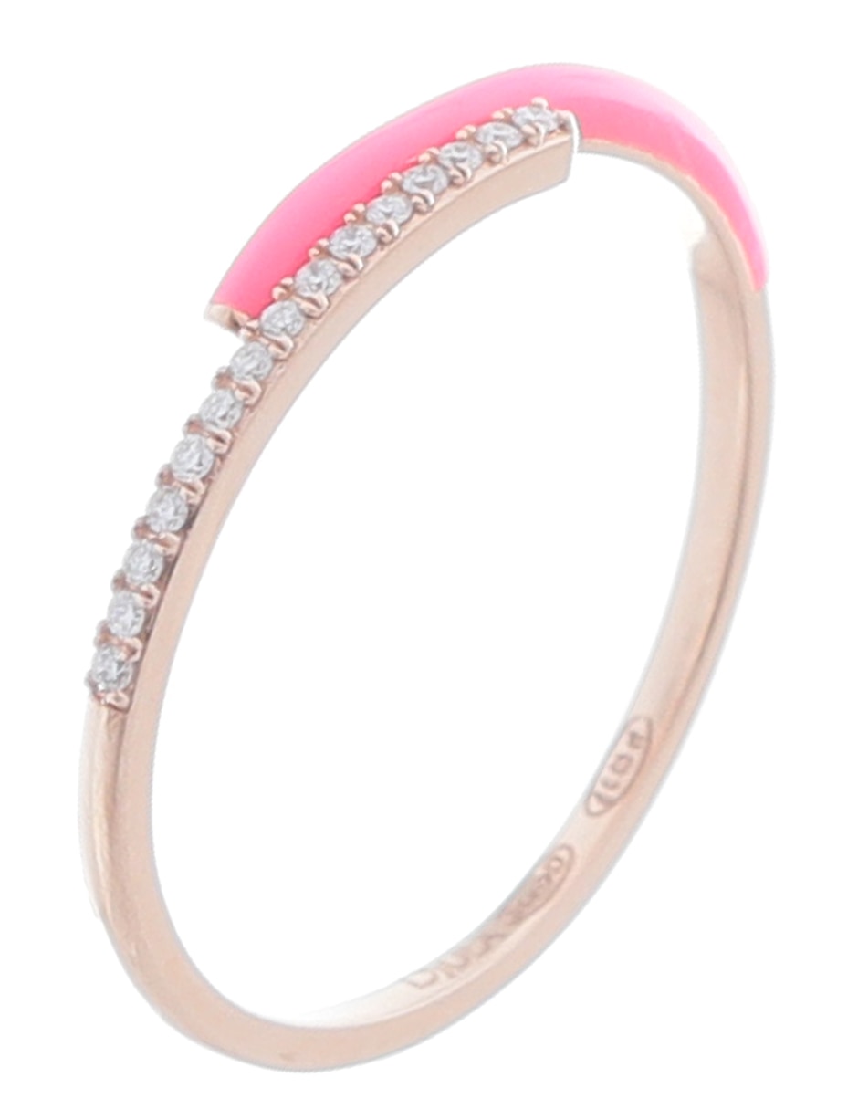 Anillo de oro diamante brillante 3