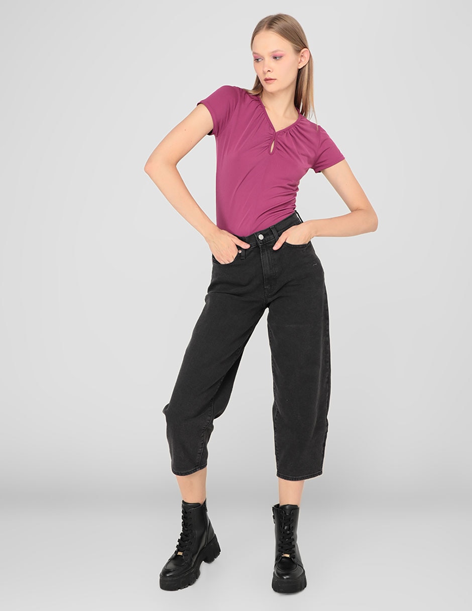Jeans straight para mujer 3