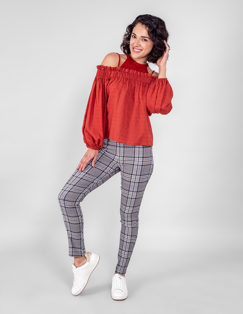 Blusa manga larga para mujer 7