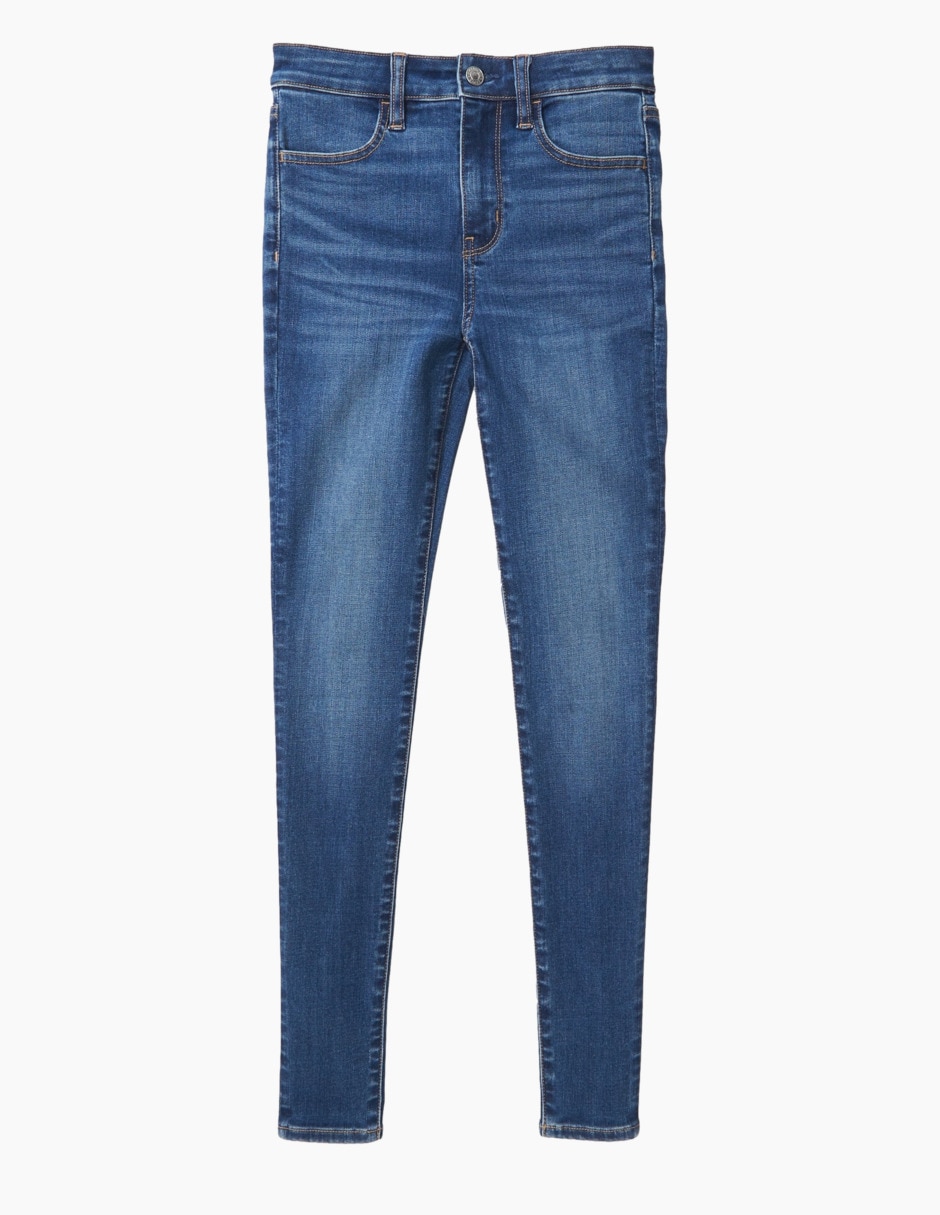Jeans skinny American Eagle corte cintura para mujer