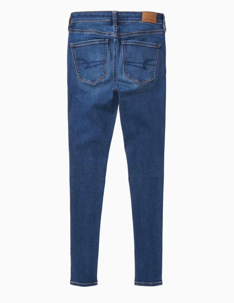 Jeans skinny American Eagle corte cintura para mujer