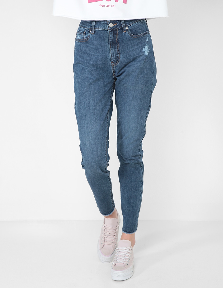 Jeans ultra skinny high rise jegging para mujer