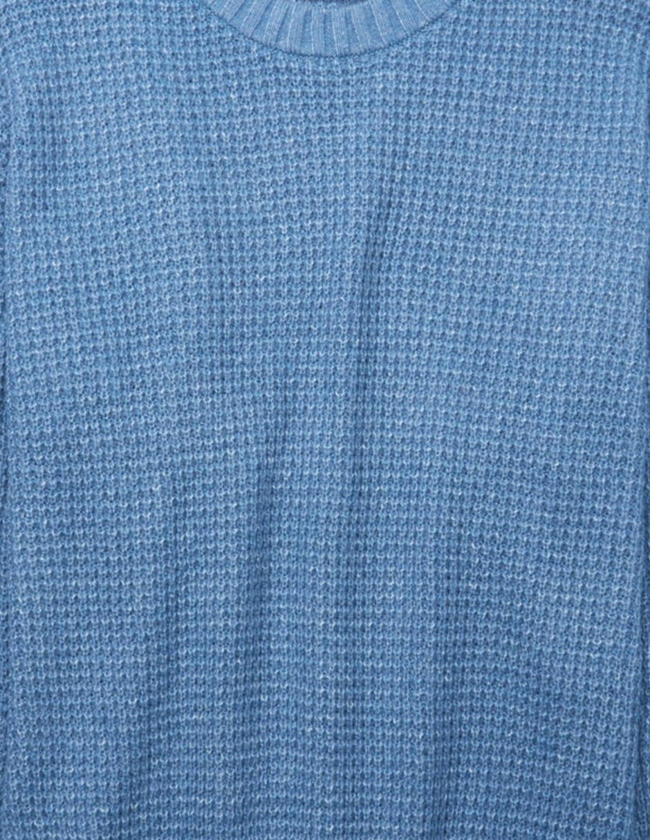 Suéter cuello redondo para mujer