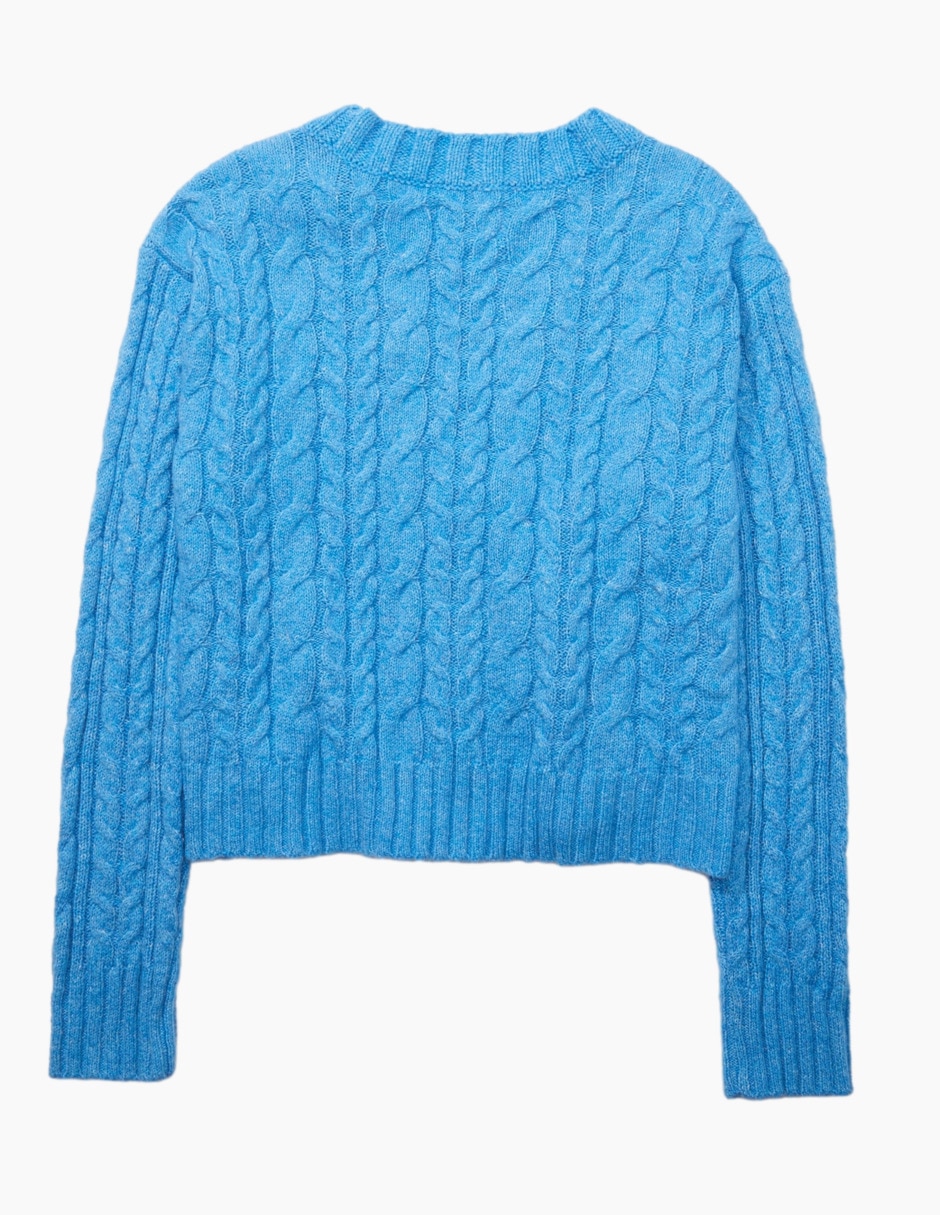 Suéter cuello v para mujer
