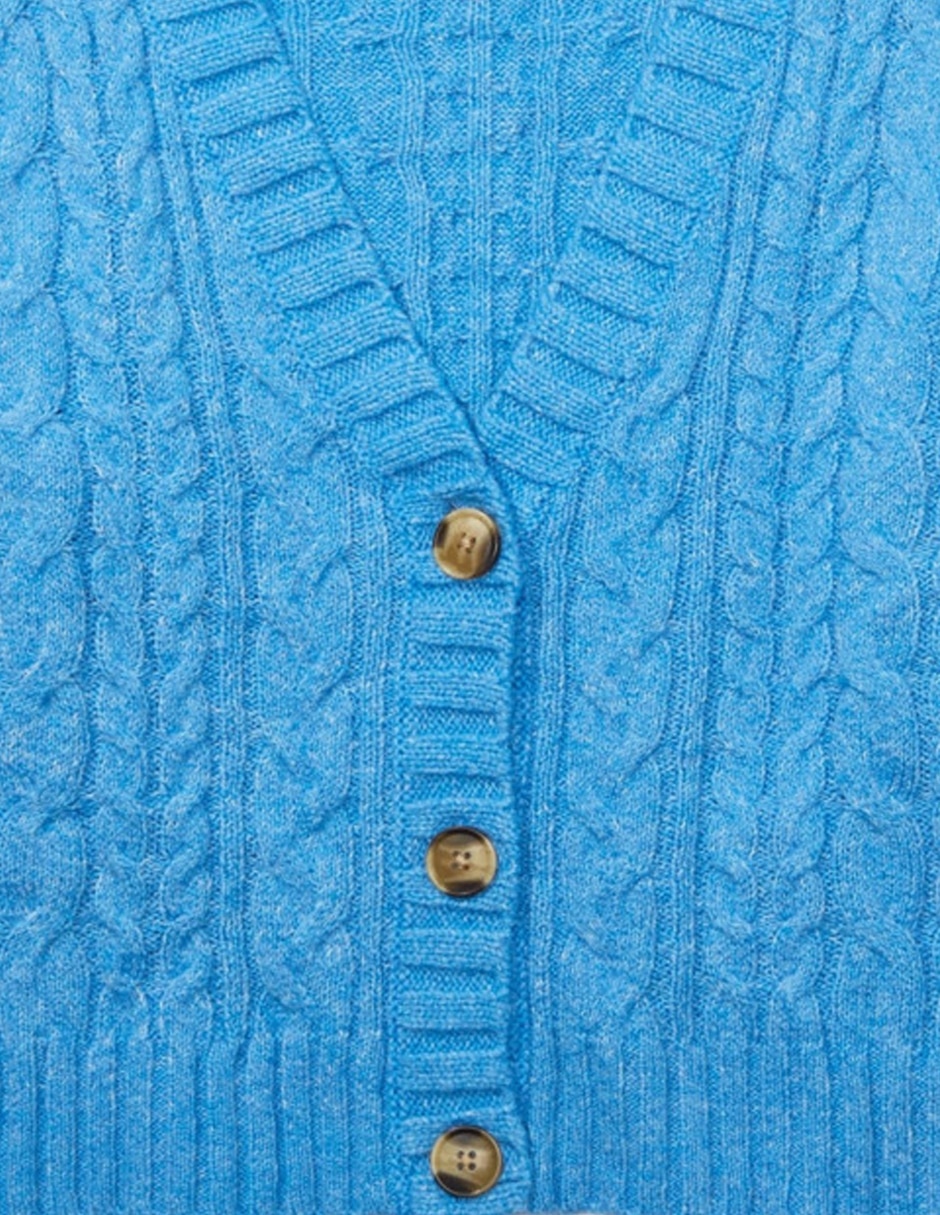 Suéter cuello v para mujer