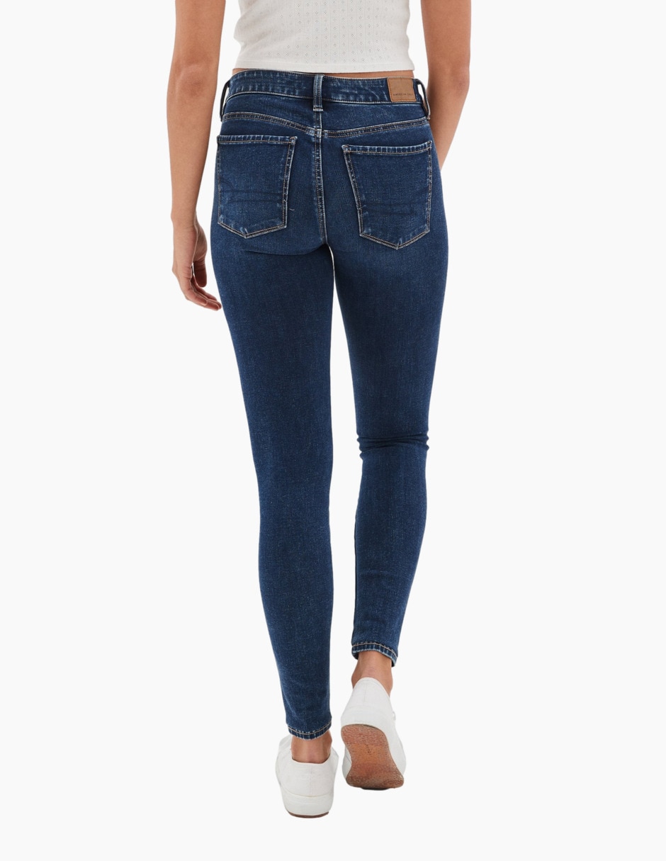 Jeans skinny American Eagle corte cadera para mujer