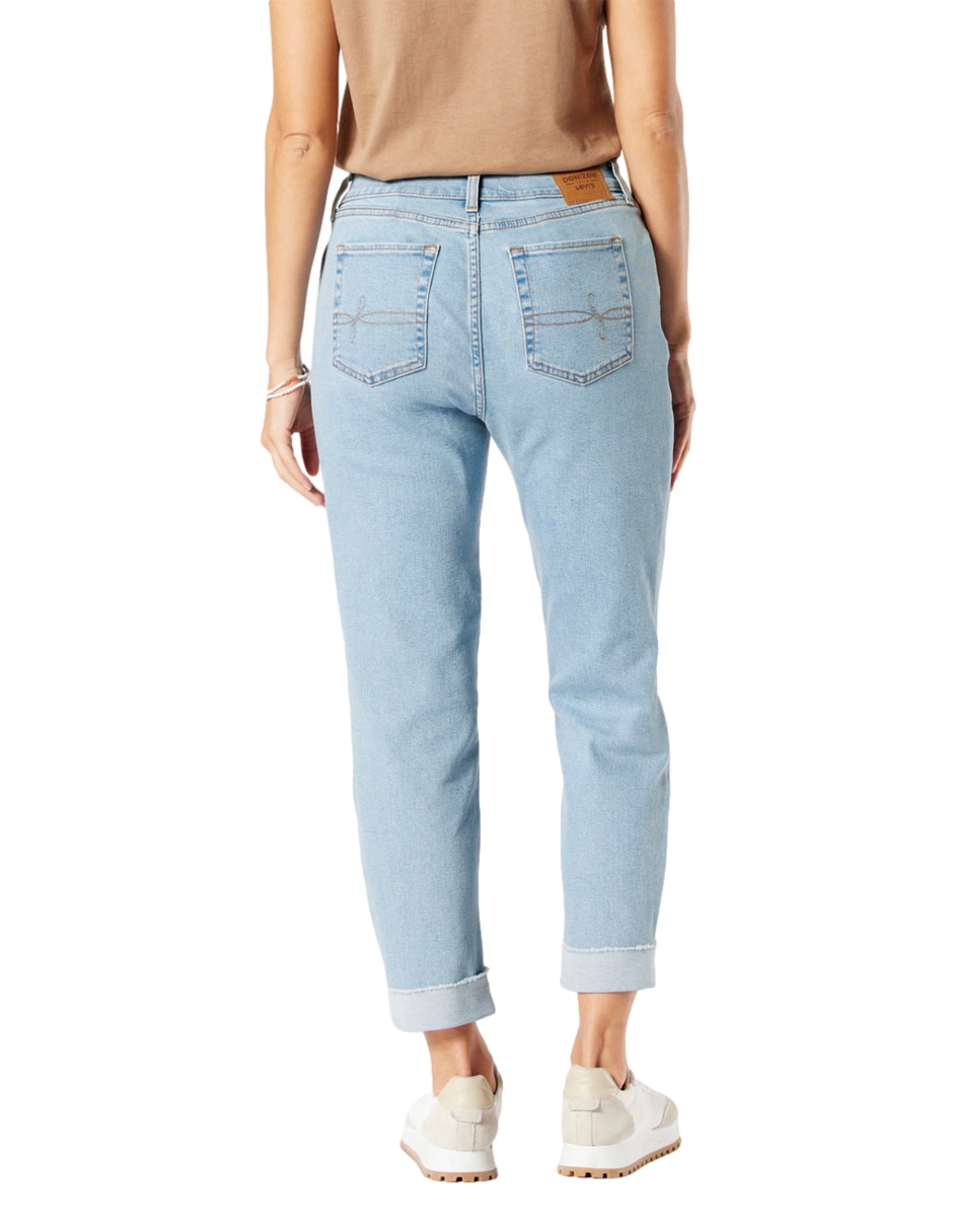 Jeans boyfriend vint mid-rise boyfriend para mujer 3