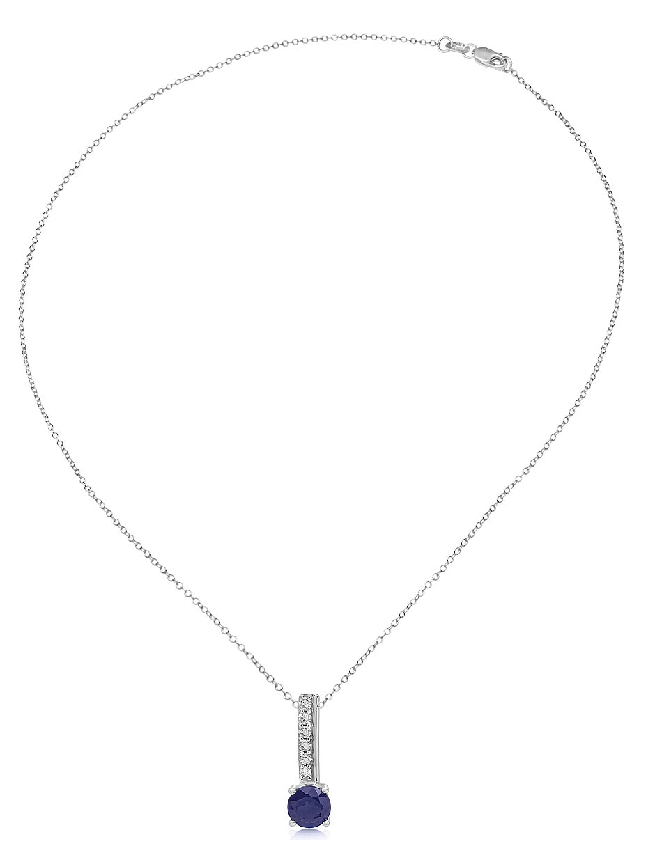 Collar Jayda de Oro Blanco 14 k