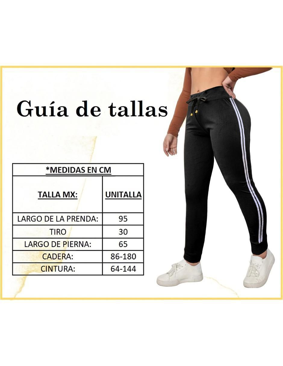 Pants regular con elástico para mujer 2
