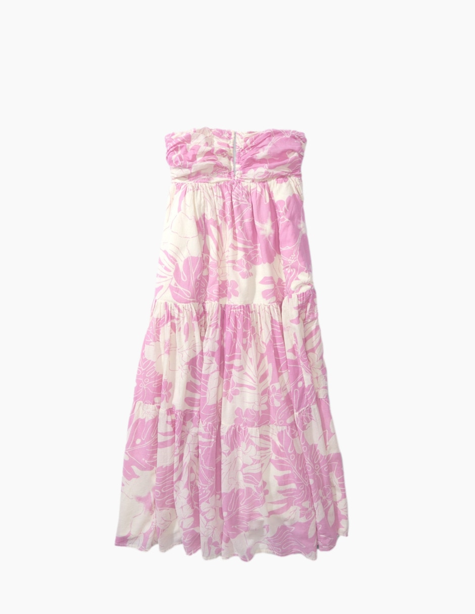 Vestido midi casual fembra tiered midi para mujer