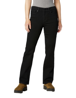 Jeans bota mid-rise bootcut para mujer
