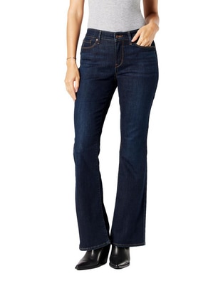 Jeans bota mid-rise para mujer Jeans bota mid-rise para mujer