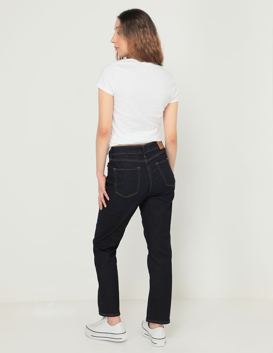 Jeans straight sculpting para mujer 4