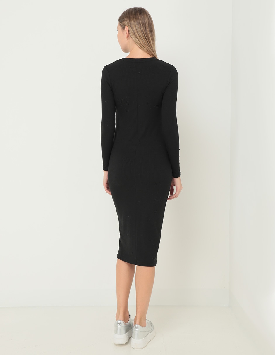 Vestido midi casual para mujer