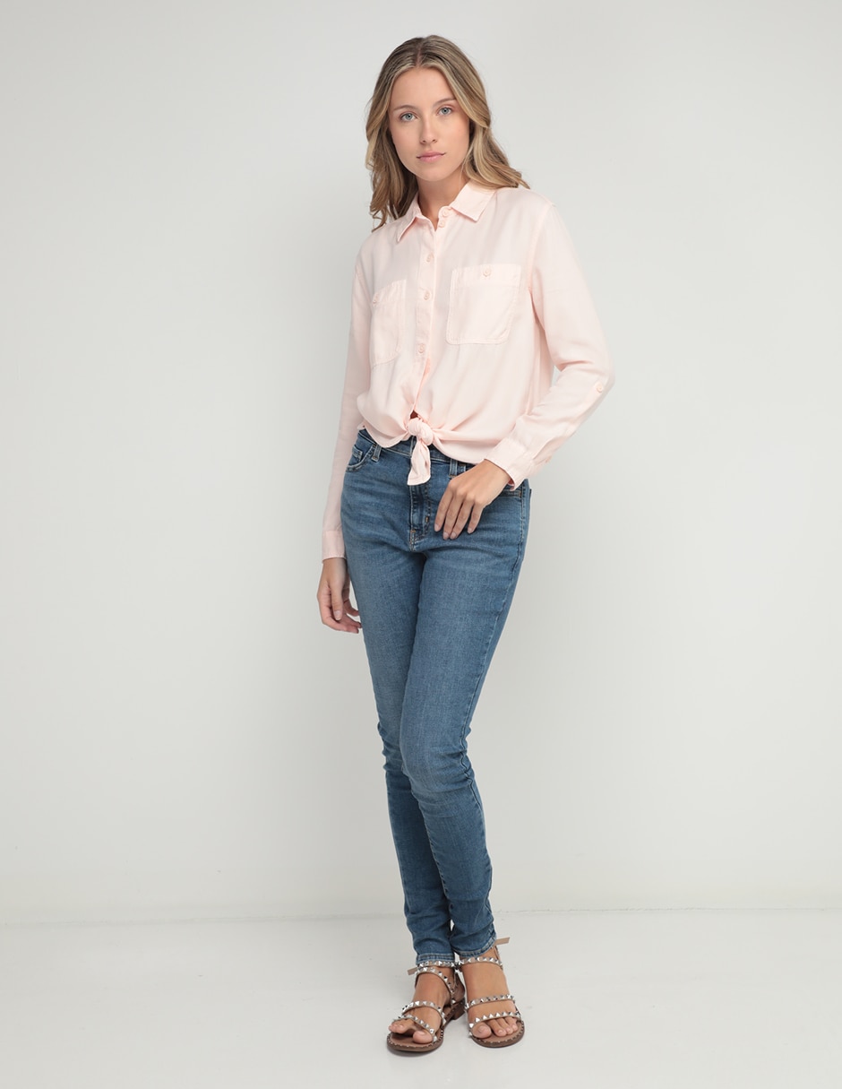 Jeans ultra skinny 720 Hirise corte cintura alta para mujer 3