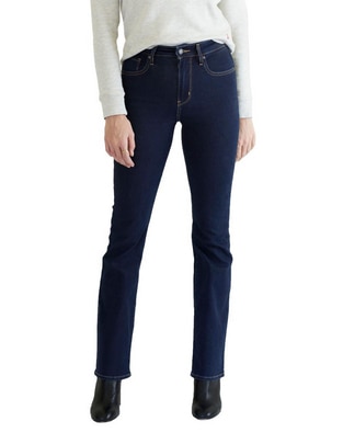 Jeans bota corte cintura alta para mujer Jeans bota corte cintura alta para mujer