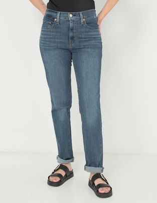 Jeans slim corte cintura para mujer Jeans slim corte cintura para mujer