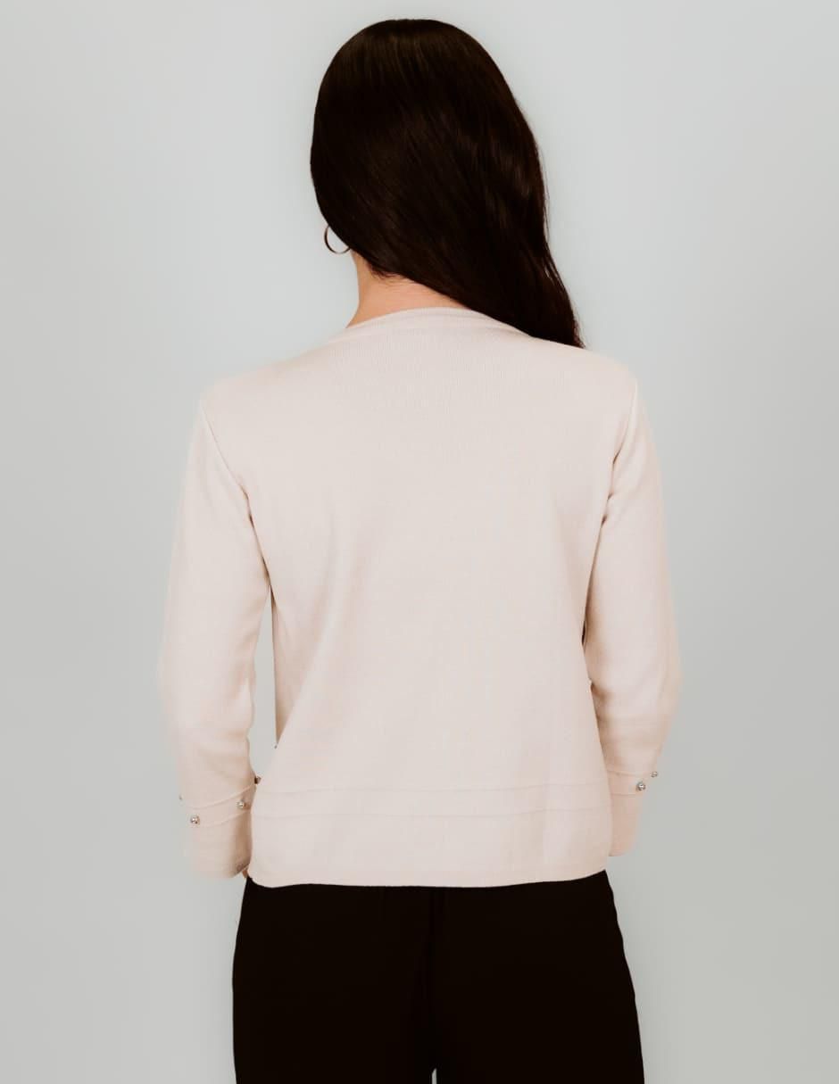 Suéter cuello redondo para mujer 5