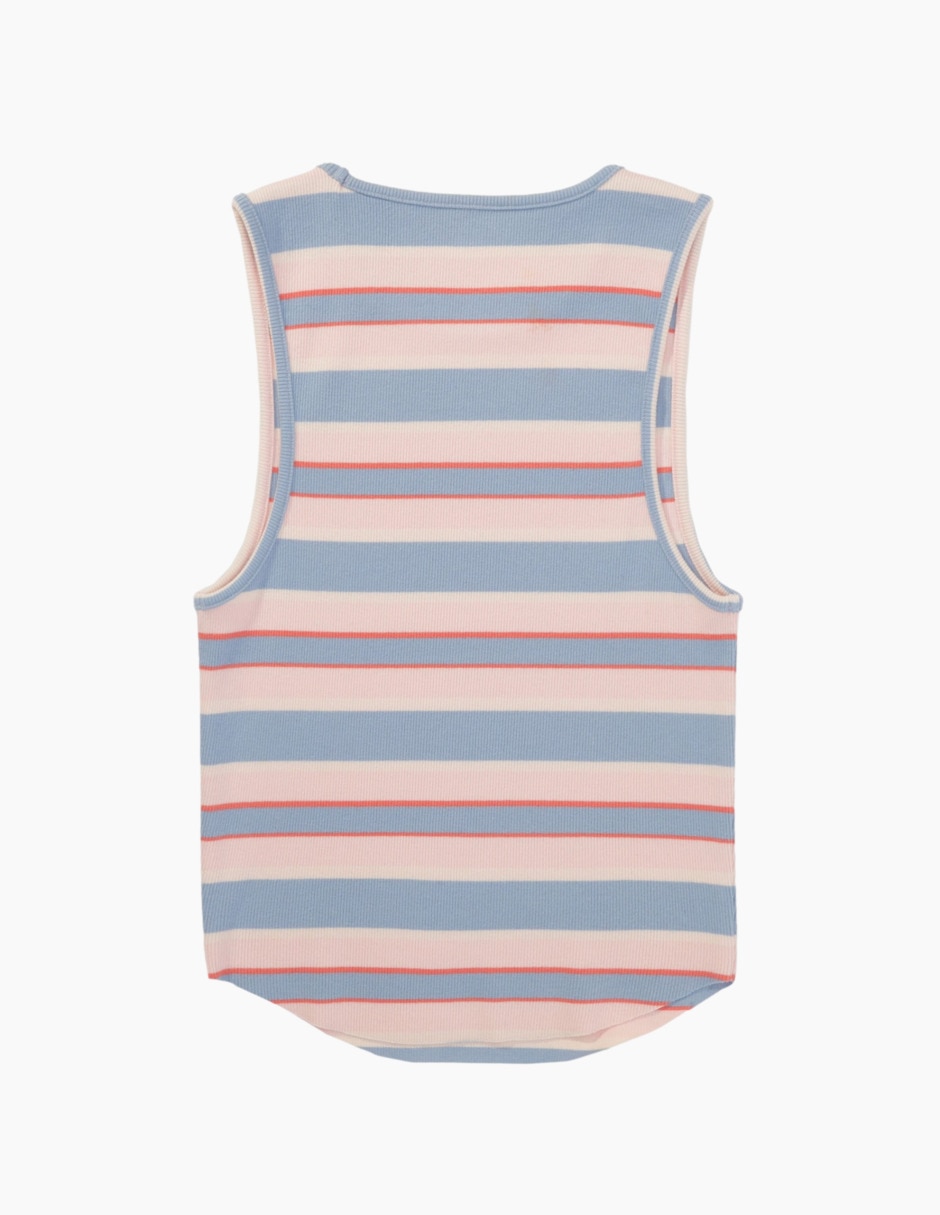 Top cuello redondo escote regular tirante ancho 2