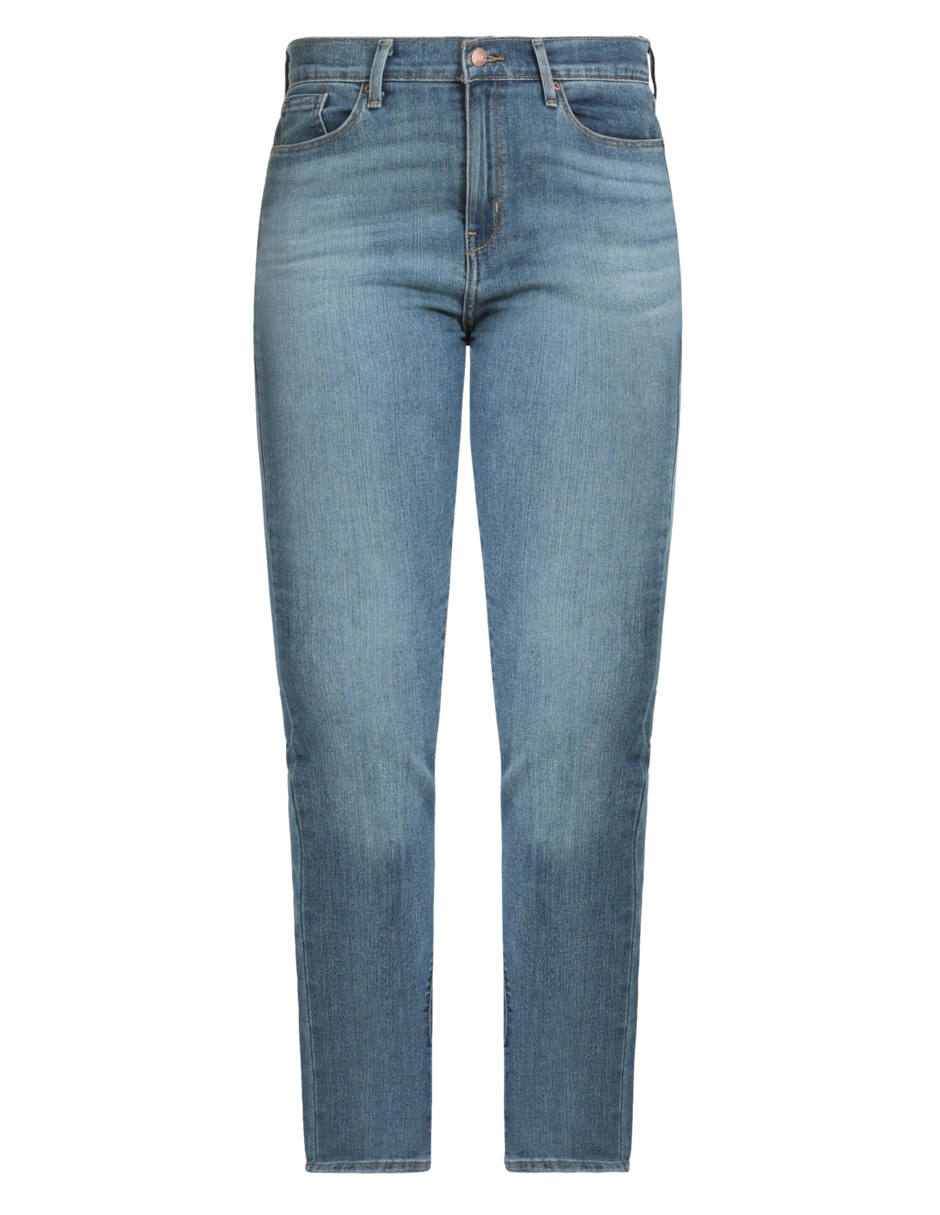 Jeans straight high-rise para mujer 2