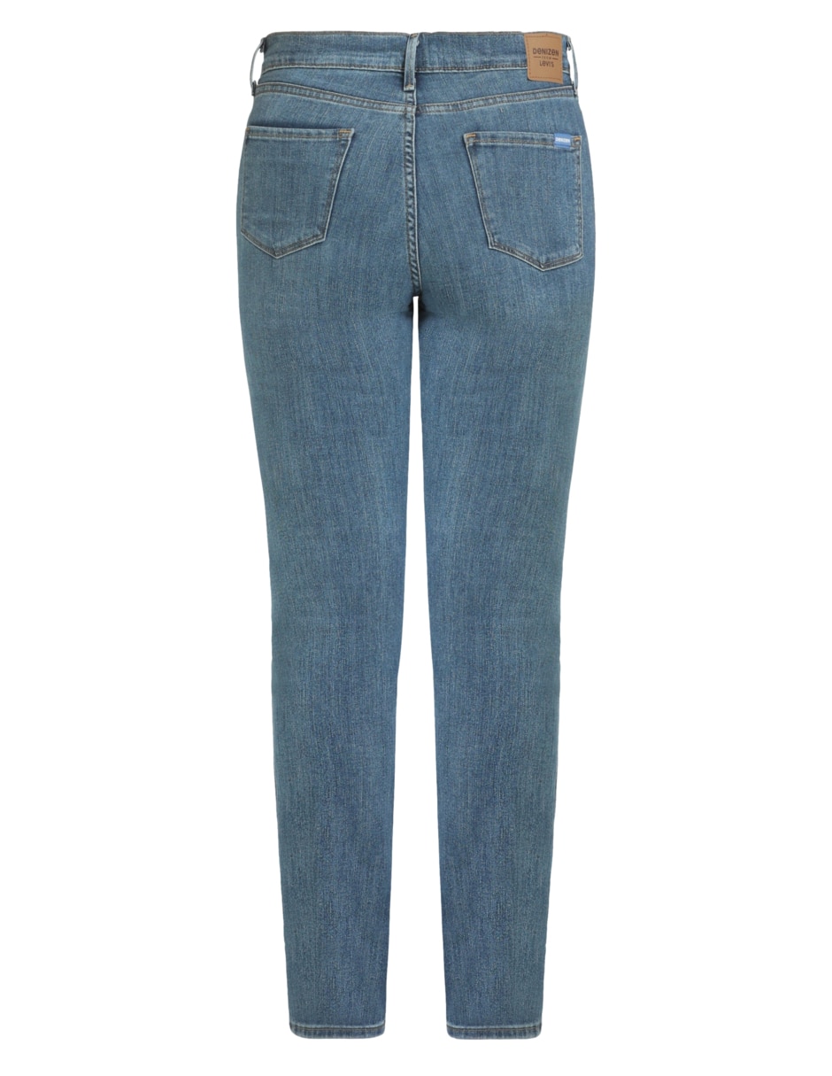 Jeans straight high-rise para mujer 6