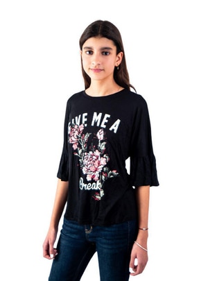 Blusa Stuffy manga 3/4 para mujer