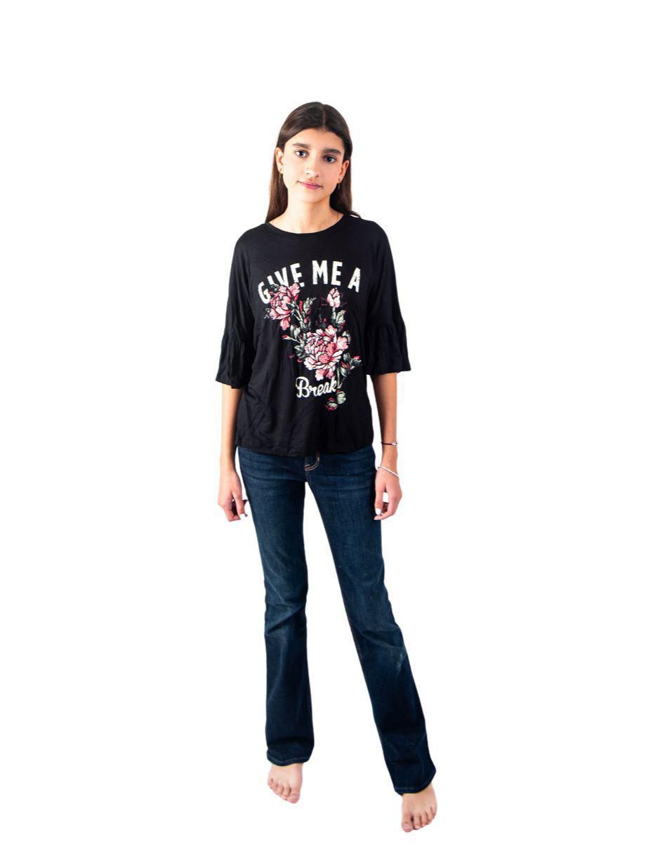 Blusa Stuffy manga 3/4 para mujer