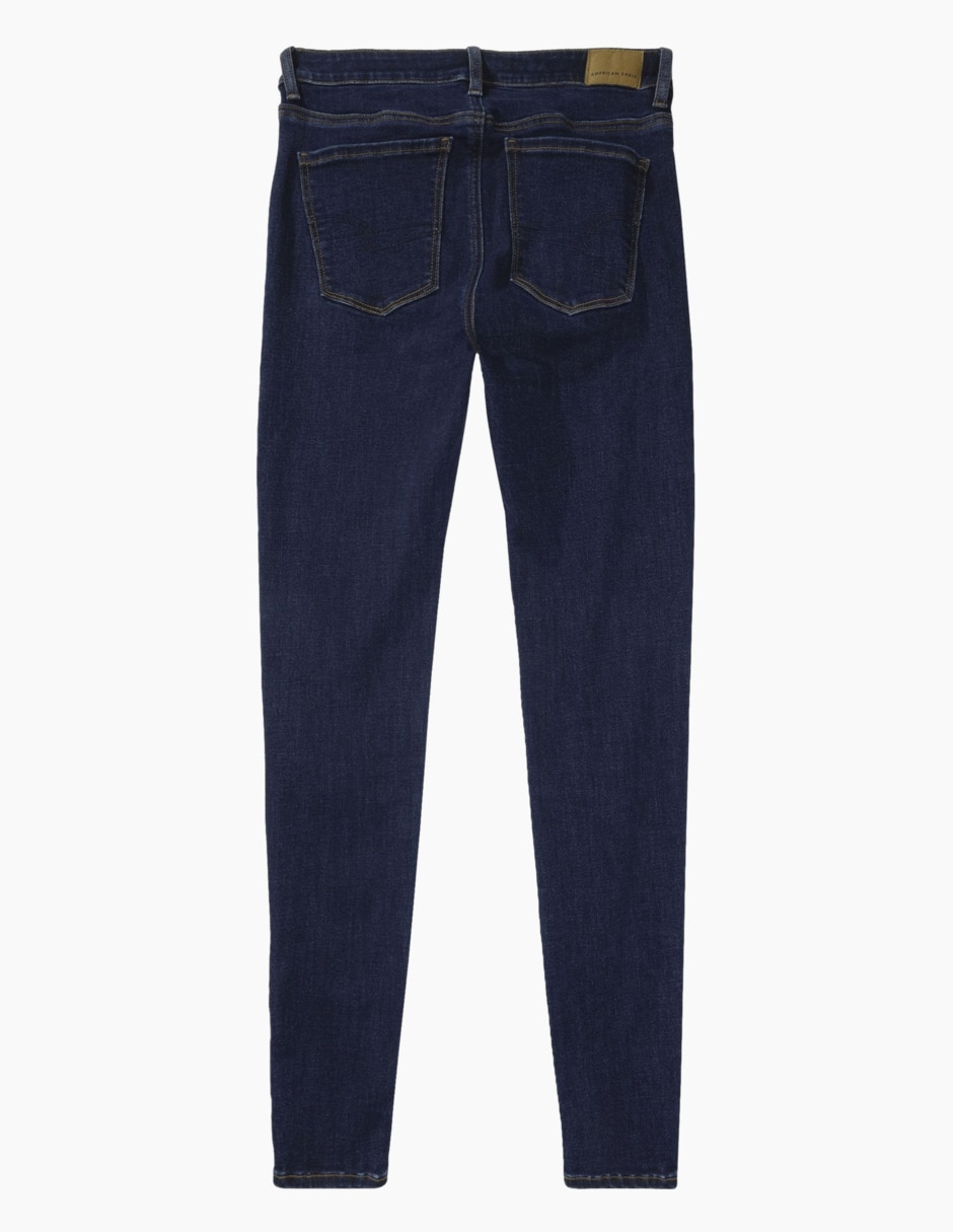 Jeans skinny american eagle corte cintura para mujer