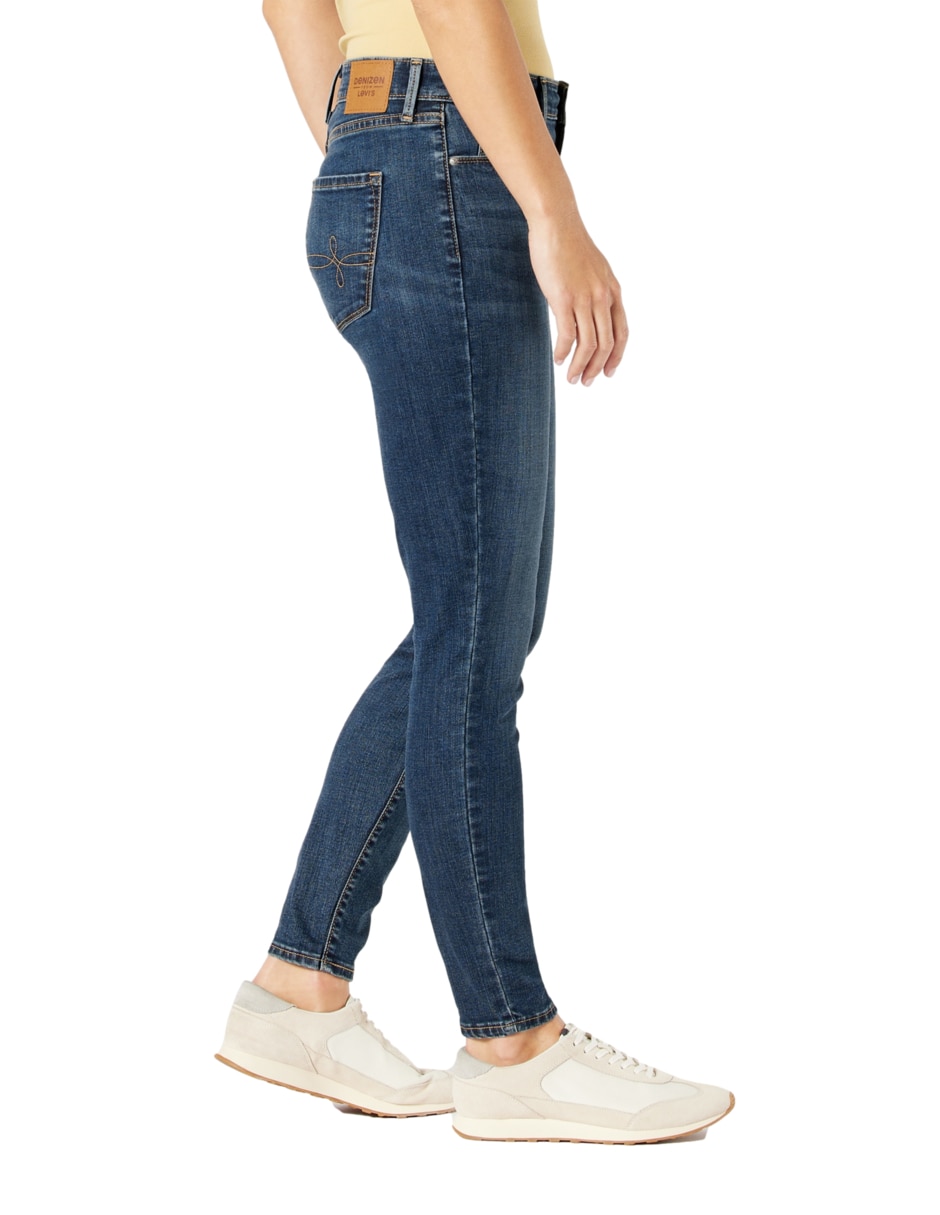 Jeans skinny Denizen Mid-Rise Den para mujer