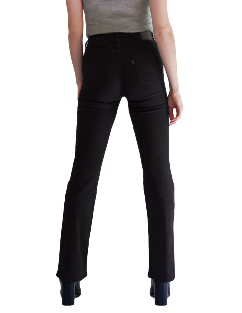 Jeans bota corte cintura alta para mujer 3