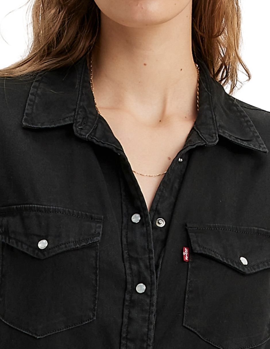 Blusa manga larga para mujer 5