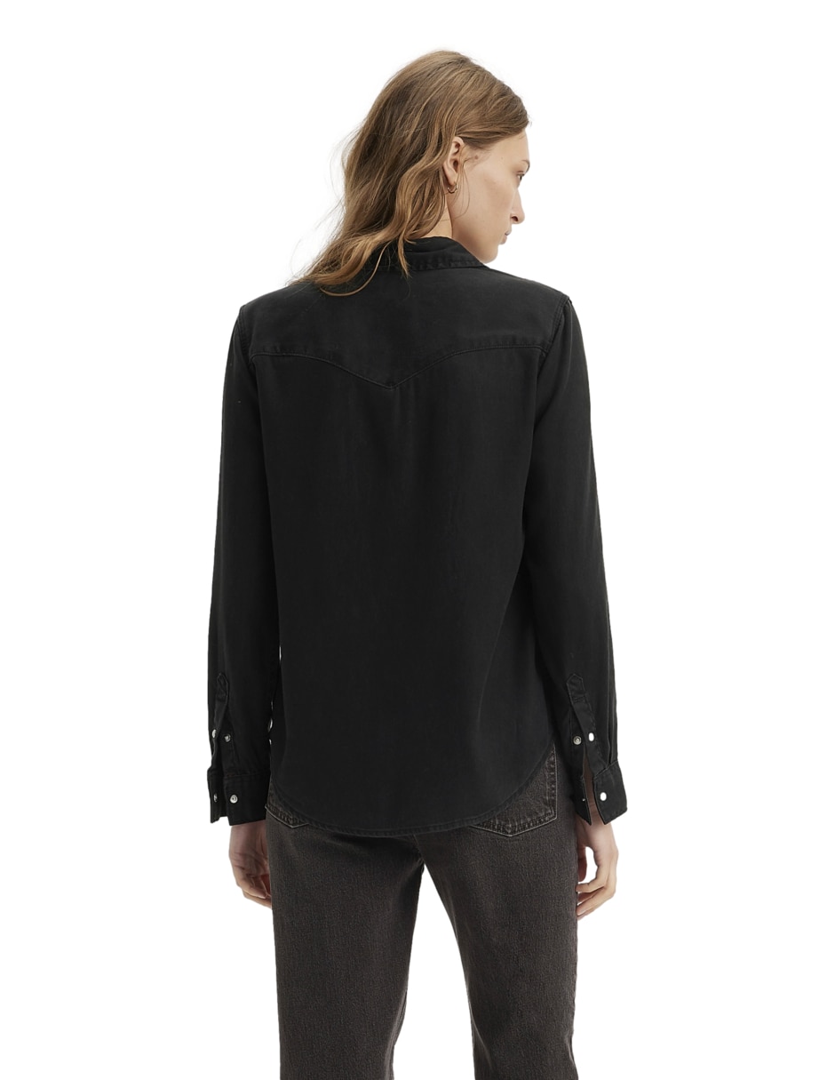 Blusa manga larga para mujer 7