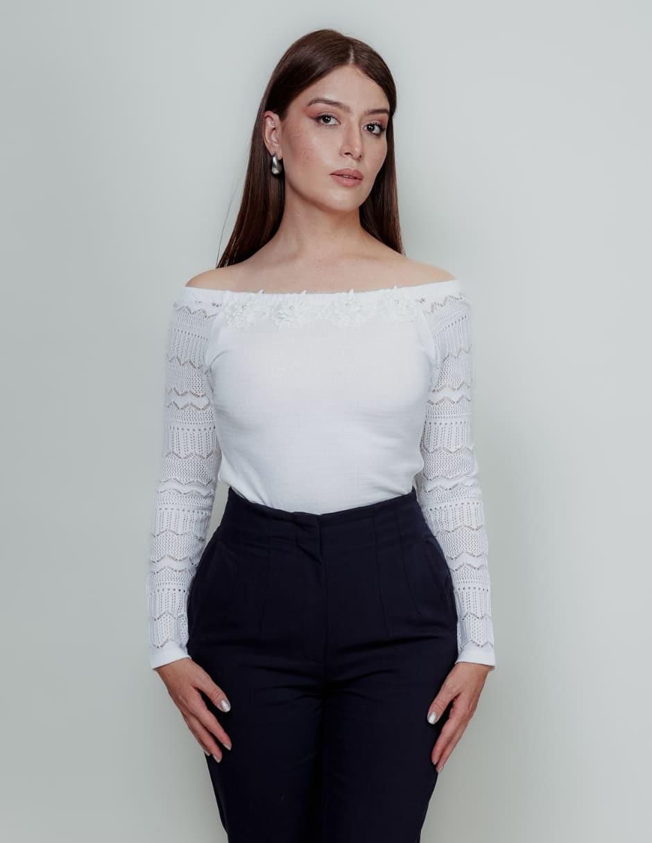 Blusa manga larga para mujer Blusa manga larga para mujer