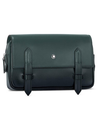 Bolsa messenger Montblanc de piel unisex