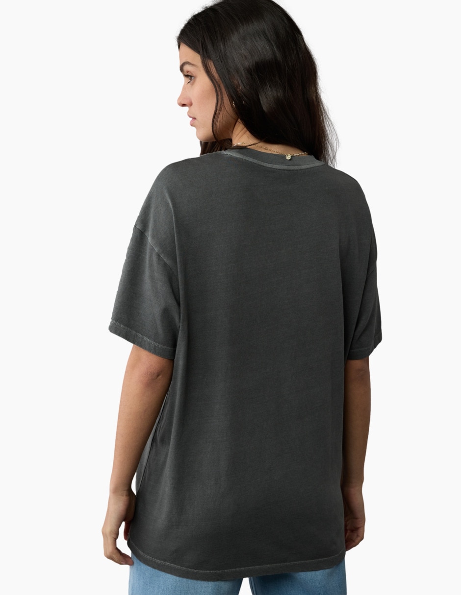 Playera manga corta Halloween cuello redondo para mujer 2