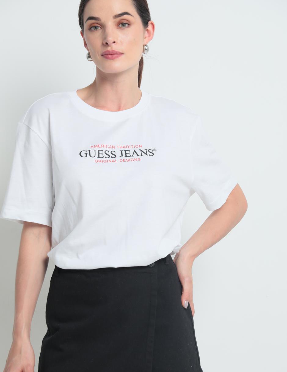 Playera manga corta cuello redondo para mujer 4