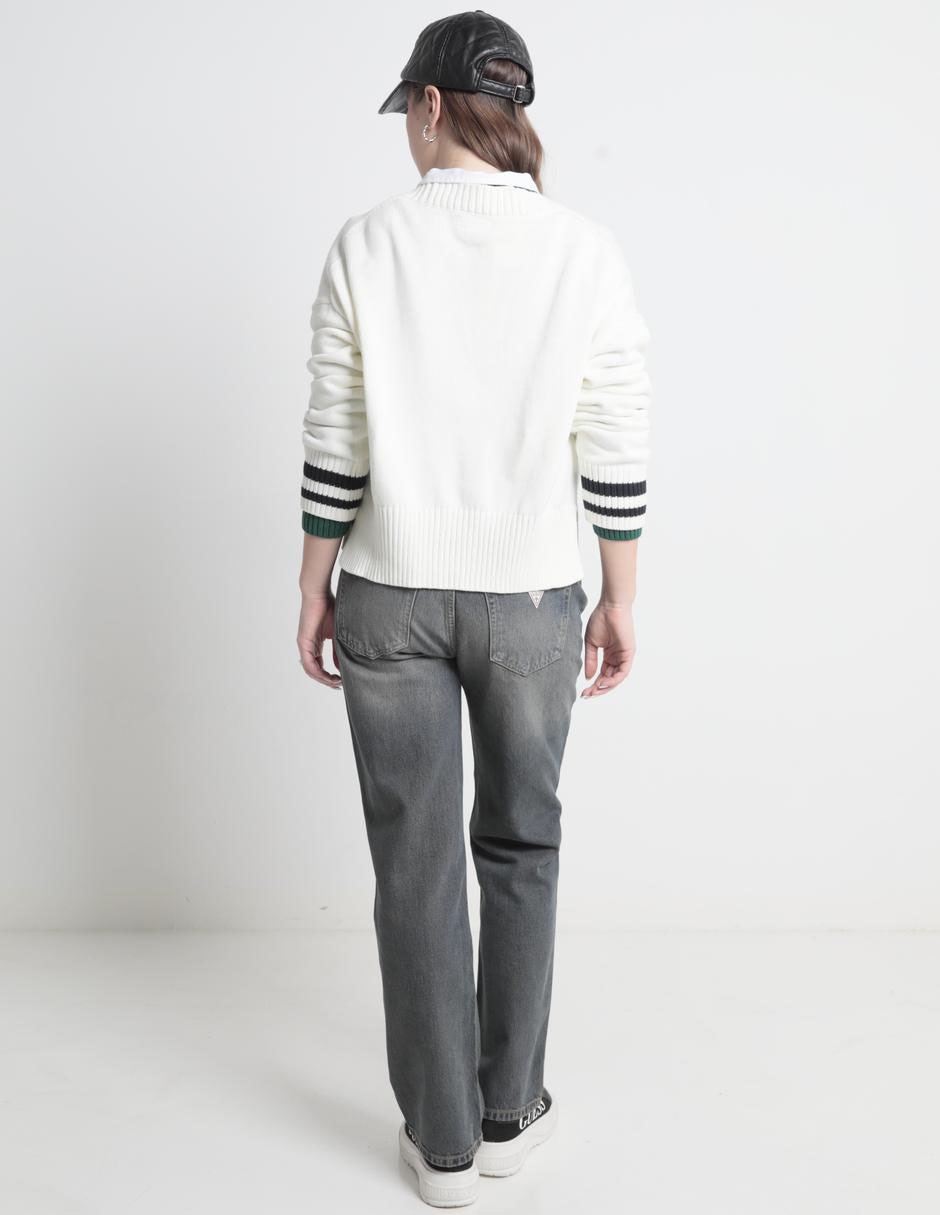 Jeans straight para mujer 4
