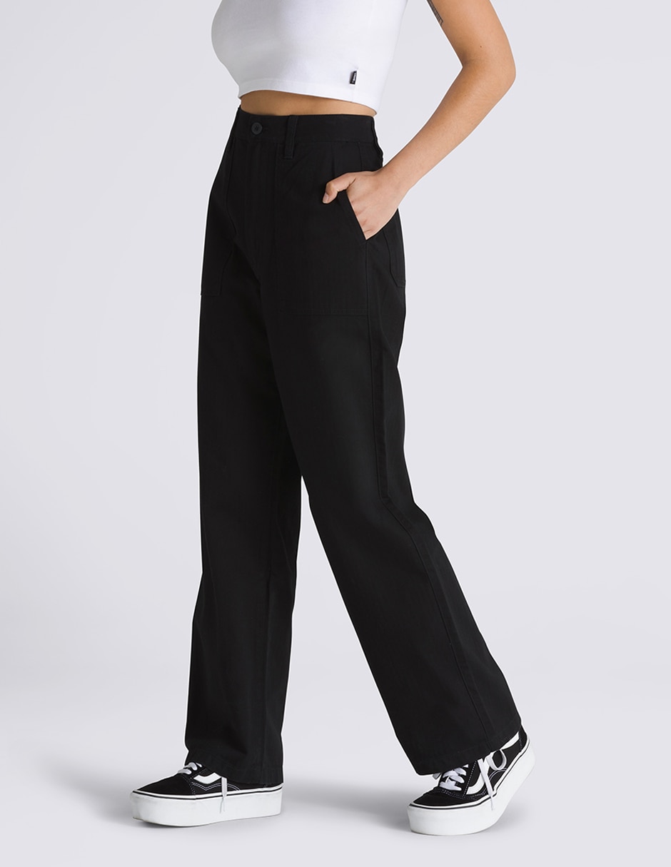 Pantalón cargo amplio para mujer 8