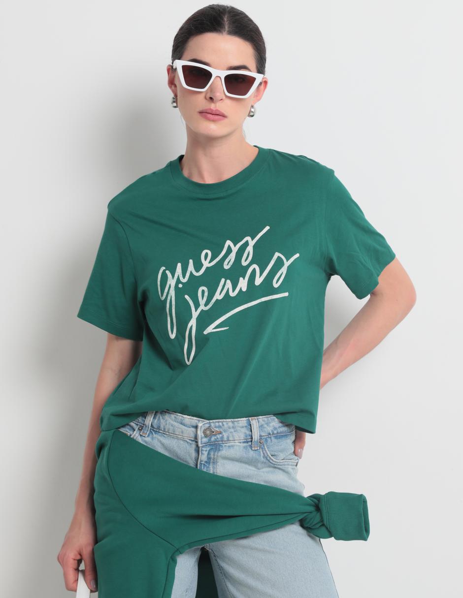 Playera manga corta cuello redondo para mujer Playera manga corta cuello redondo para mujer