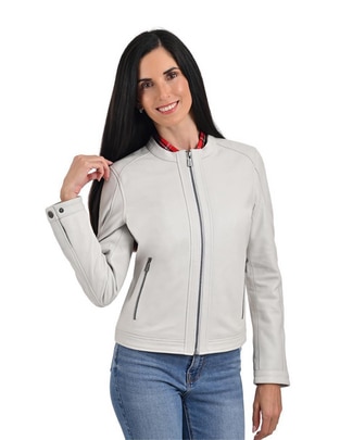 Chamarra de piel para mujer Chamarra de piel para mujer