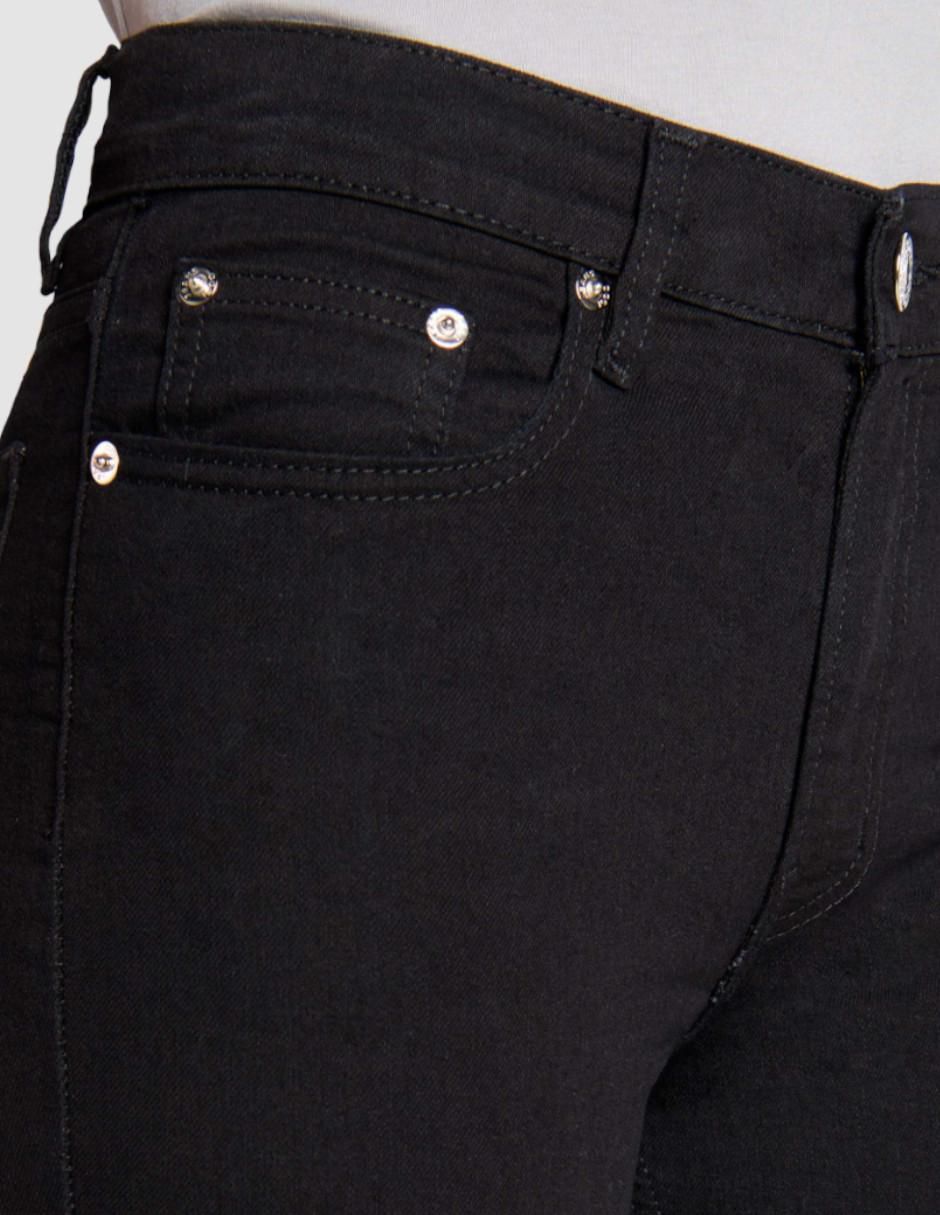 Jeans slim passion black para mujer 3