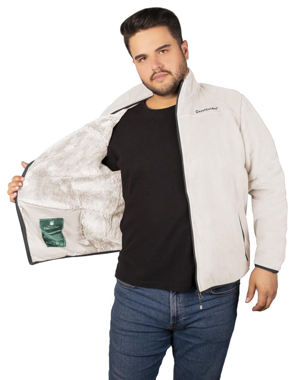 Chamarra casual bolsa con cierre para hombre 4