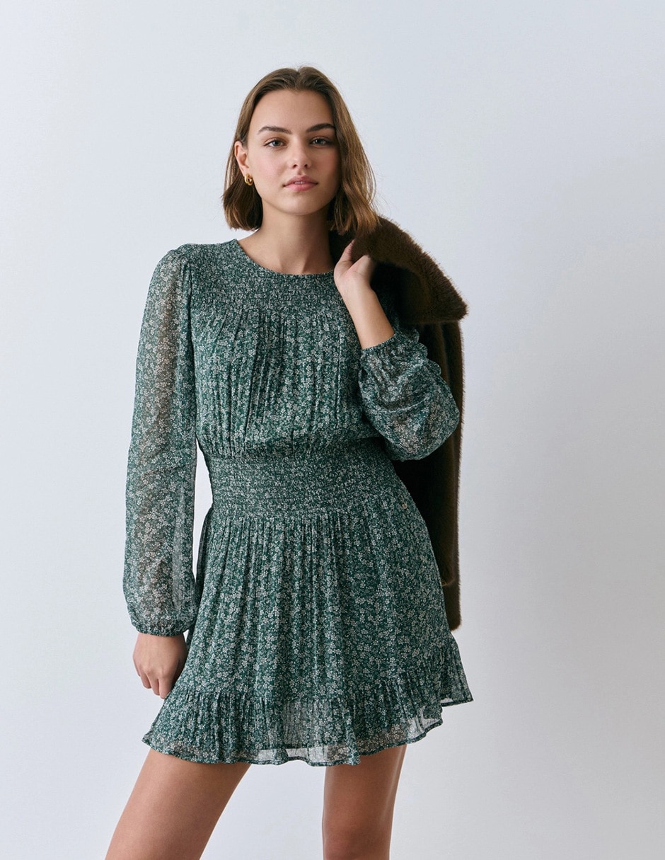 Vestido corto casual Brownie para mujer